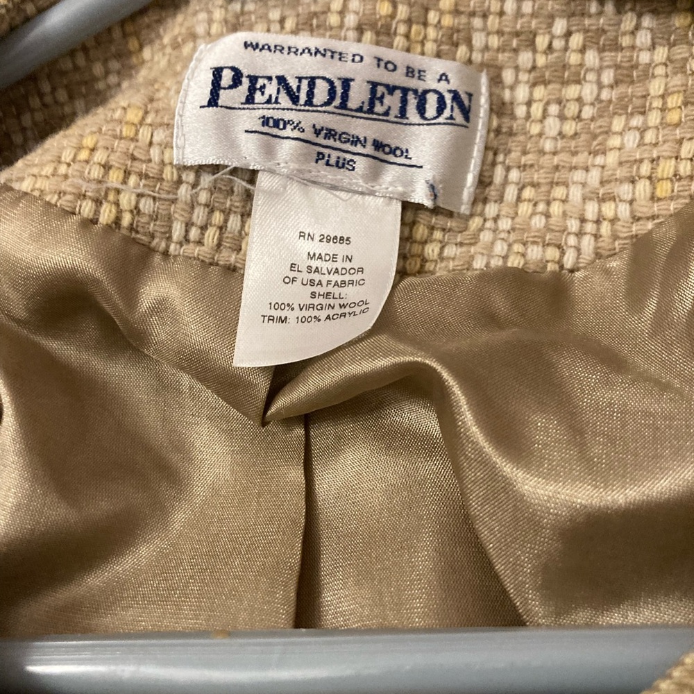 Pendleton Percent Virgin Wool Plus Embellished Ja… - image 2